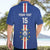 Custom Cape Verde Football Hawaiian Shirt Go Champions Blue Sharks - Wonder Print Shop