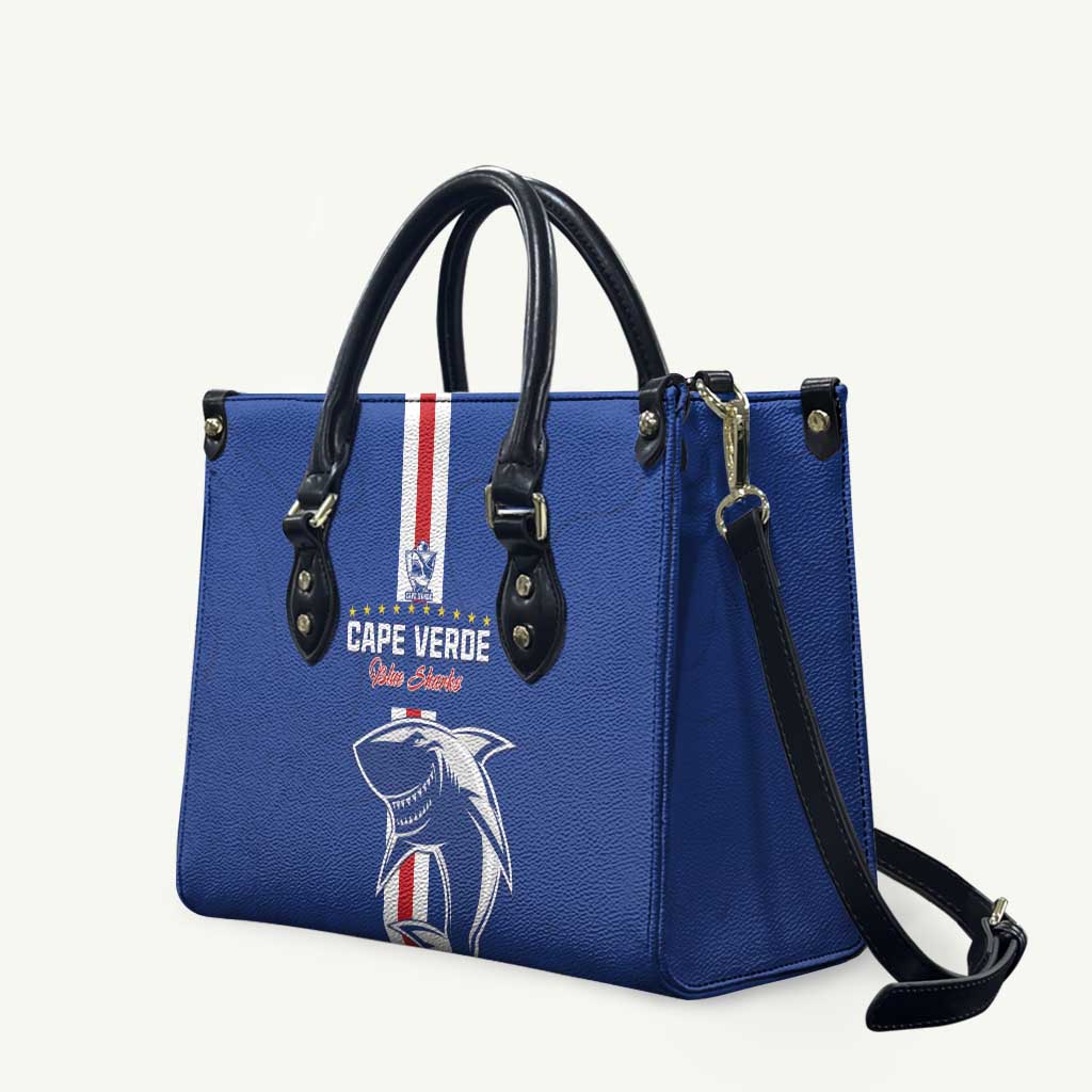 Cape Verde Football Leather Bag Go Champions Blue Sharks - Wonder Print Shop