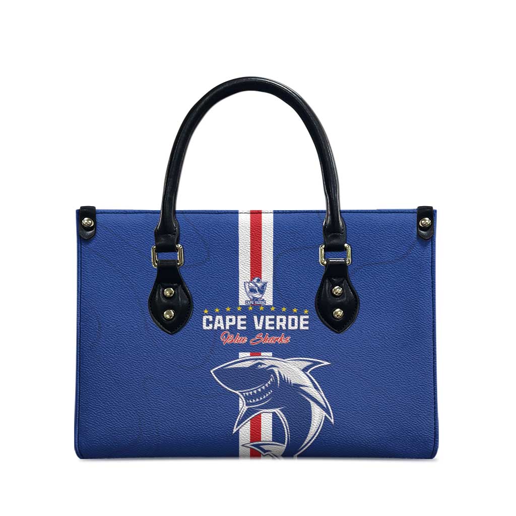 Cape Verde Football Leather Bag Go Champions Blue Sharks - Wonder Print Shop