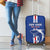 Cape Verde Football Luggage Cover Go Champions Blue Sharks - Wonder Print Shop