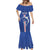 Custom Cape Verde Football Mermaid Dress Go Champions Blue Sharks - Wonder Print Shop