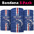 Cape Verde Football Neck Gaiter Go Champions Blue Sharks - Wonder Print Shop