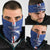 Cape Verde Football Neck Gaiter Go Champions Blue Sharks - Wonder Print Shop