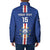 Custom Cape Verde Football Padded Jacket Go Champions Blue Sharks - Wonder Print Shop