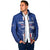 Custom Cape Verde Football Padded Jacket Go Champions Blue Sharks - Wonder Print Shop