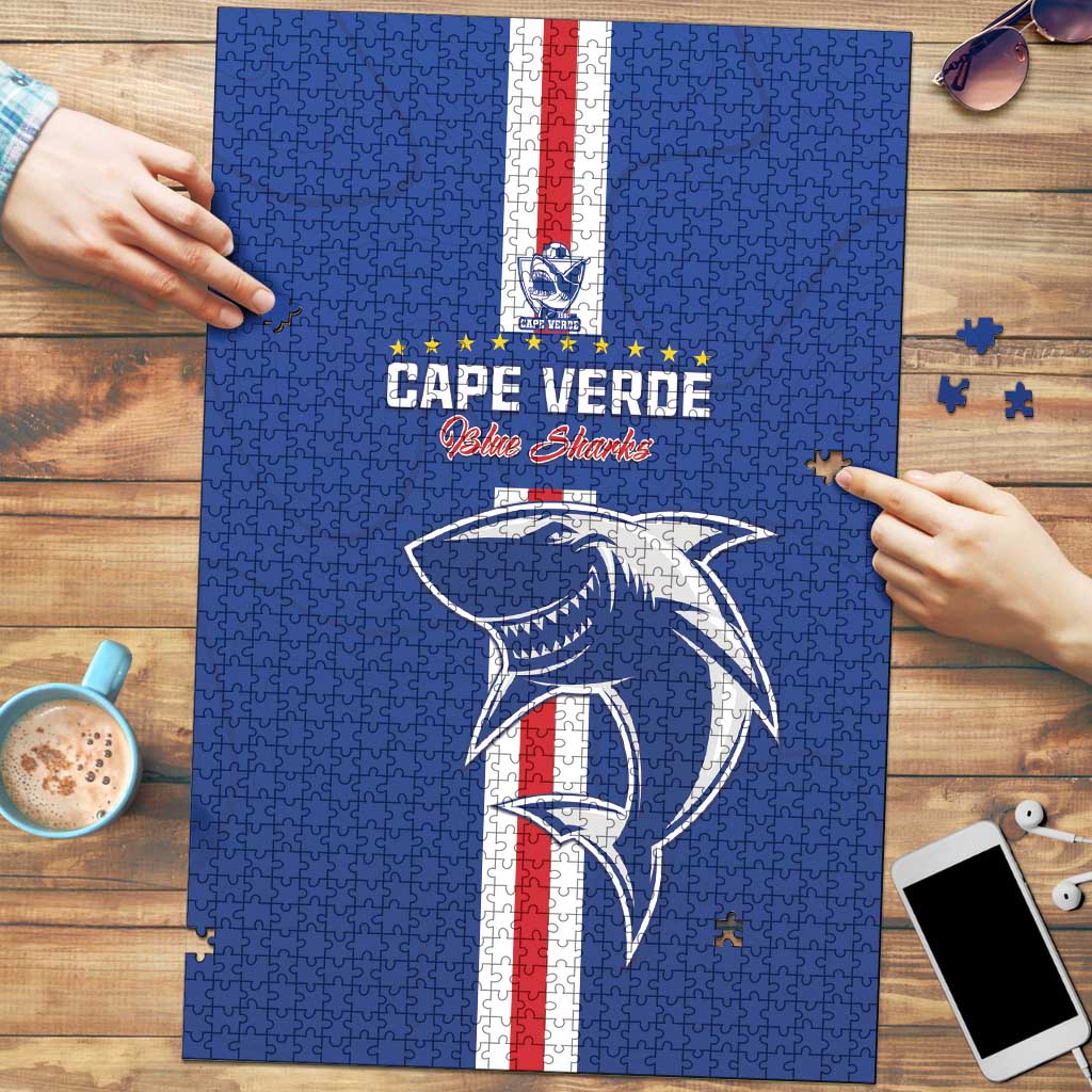 Cape Verde Football Puzzle Go Champions Blue Sharks - Wonder Print Shop