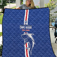 Cape Verde Football Quilt Go Champions Blue Sharks - Wonder Print Shop