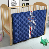 Cape Verde Football Quilt Go Champions Blue Sharks - Wonder Print Shop
