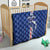 Cape Verde Football Quilt Go Champions Blue Sharks - Wonder Print Shop