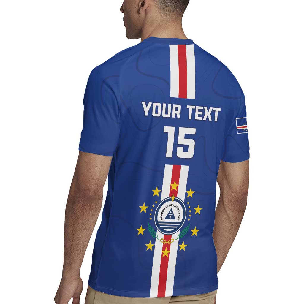 Custom Cape Verde Football Rugby Jersey Go Champions Blue Sharks - Wonder Print Shop