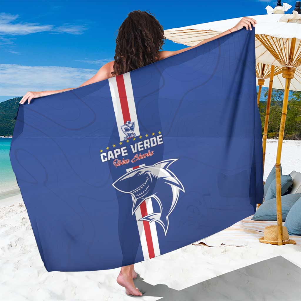 Cape Verde Football Sarong Go Champions Blue Sharks - Wonder Print Shop