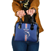 Cape Verde Football Shoulder Handbag Go Champions Blue Sharks - Wonder Print Shop