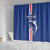 Cape Verde Football Shower Curtain Go Champions Blue Sharks - Wonder Print Shop