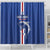 Cape Verde Football Shower Curtain Go Champions Blue Sharks - Wonder Print Shop
