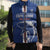 Custom Cape Verde Football Sleeveless Puffer Jacket Go Champions Blue Sharks - Wonder Print Shop