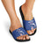 Cape Verde Football Slide Sandals Go Champions Blue Sharks - Wonder Print Shop
