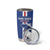 Custom Cape Verde Football Tumbler Cup Go Champions Blue Sharks - Wonder Print Shop