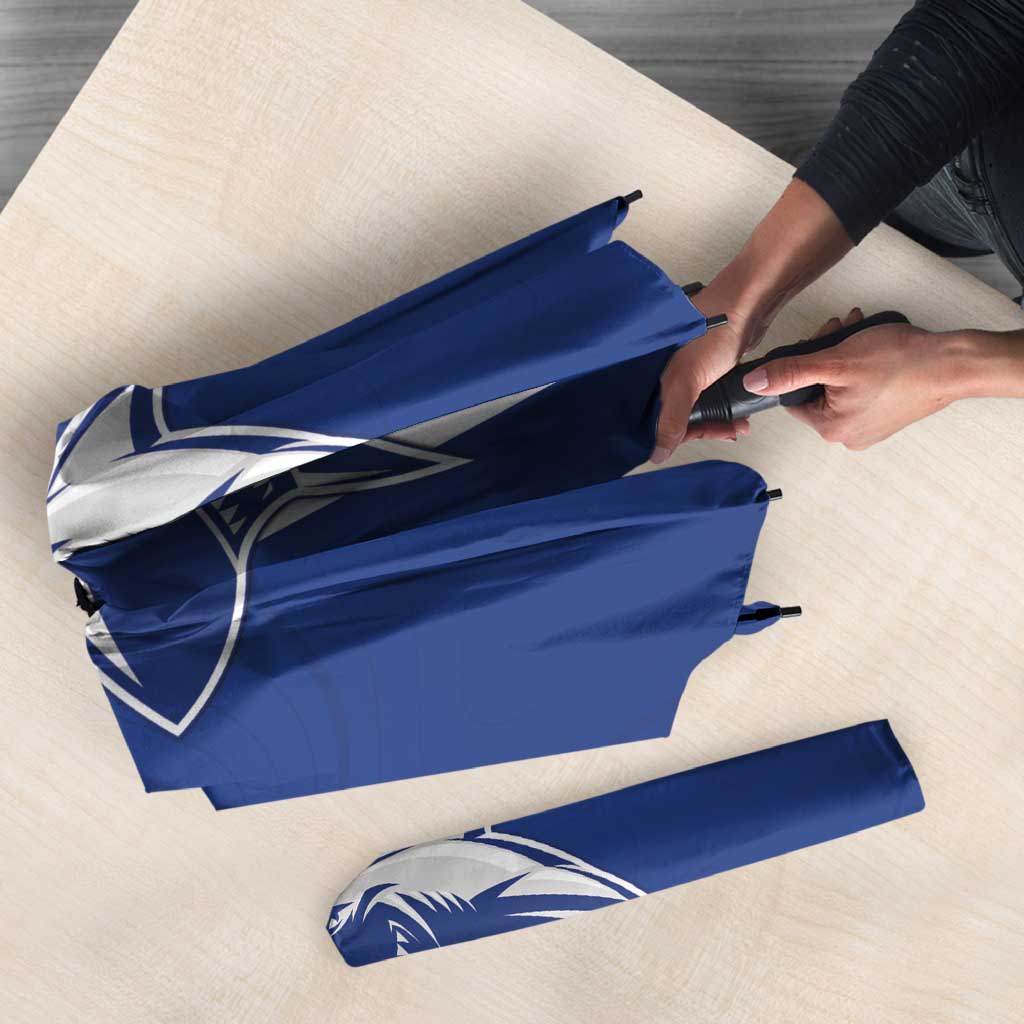 Cape Verde Football Umbrella Go Champions Blue Sharks - Wonder Print Shop