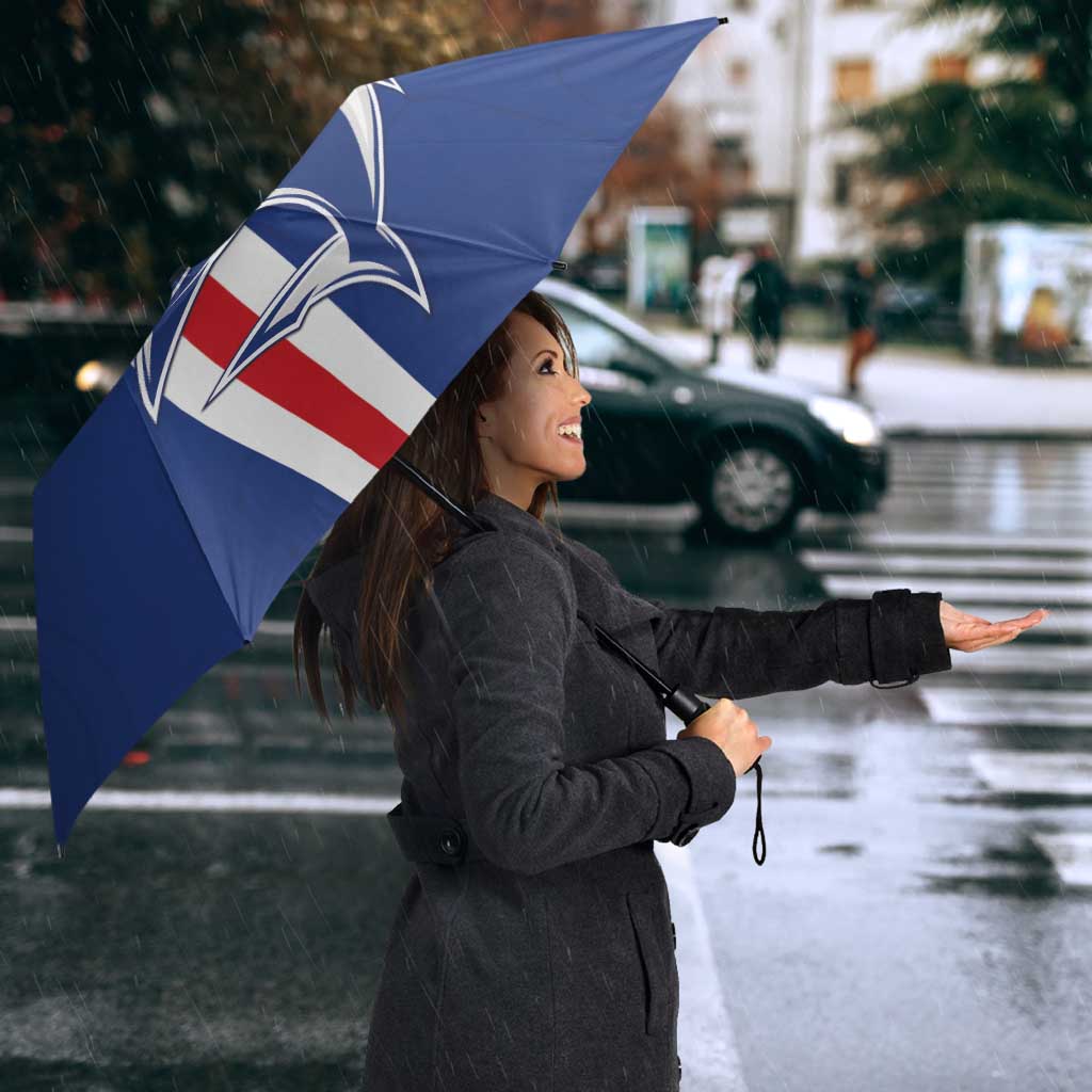 Cape Verde Football Umbrella Go Champions Blue Sharks - Wonder Print Shop