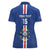 Custom Cape Verde Football Women Polo Shirt Go Champions Blue Sharks - Wonder Print Shop
