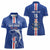 Custom Cape Verde Football Women Polo Shirt Go Champions Blue Sharks - Wonder Print Shop