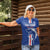 Custom Cape Verde Football Women Polo Shirt Go Champions Blue Sharks - Wonder Print Shop