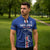 Custom Cape Verde Football Zipper Polo Shirt Go Champions Blue Sharks - Wonder Print Shop