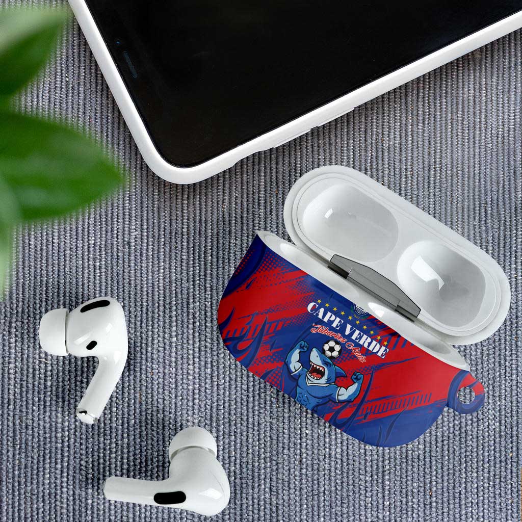 Cape Verde Football AirPods Case One Team One Victory - Wonder Print Shop