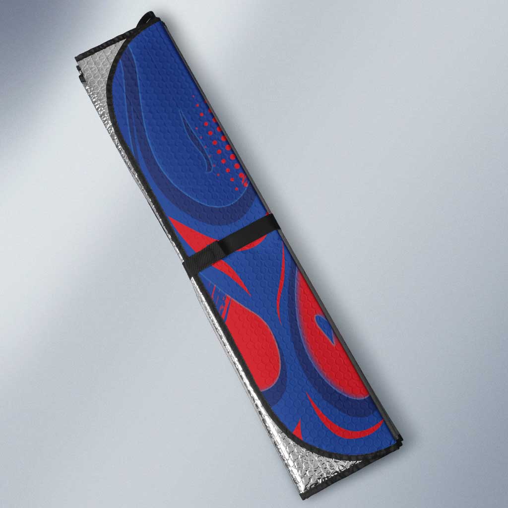 Cape Verde Football Auto Sun Shade One Team One Victory - Wonder Print Shop