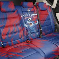 Cape Verde Football Back Car Seat Cover One Team One Victory - Wonder Print Shop