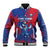 Custom Cape Verde Football Baseball Jacket One Team One Victory - Wonder Print Shop