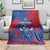 Cape Verde Football Blanket One Team One Victory - Wonder Print Shop