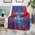 Cape Verde Football Blanket One Team One Victory - Wonder Print Shop