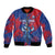 Custom Cape Verde Football Bomber Jacket One Team One Victory - Wonder Print Shop