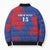 Custom Cape Verde Football Bomber Puffer Jacket One Team One Victory - Wonder Print Shop
