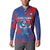 Custom Cape Verde Football Button Sweatshirt One Team One Victory - Wonder Print Shop