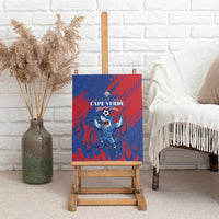 Cape Verde Football Canvas Wall Art One Team One Victory - Wonder Print Shop