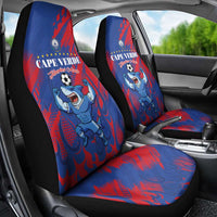 Cape Verde Football Car Seat Cover One Team One Victory - Wonder Print Shop