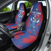 Cape Verde Football Car Seat Cover One Team One Victory - Wonder Print Shop