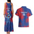 Custom Cape Verde Football Couples Matching Tank Maxi Dress and Hawaiian Shirt One Team One Victory - Wonder Print Shop
