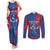 Custom Cape Verde Football Couples Matching Tank Maxi Dress and Long Sleeve Button Shirt One Team One Victory - Wonder Print Shop