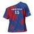 Custom Cape Verde Football Cross Shoulder Shirt One Team One Victory - Wonder Print Shop