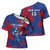 Custom Cape Verde Football Cross Shoulder Shirt One Team One Victory - Wonder Print Shop