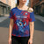 Custom Cape Verde Football Cross Shoulder Shirt One Team One Victory - Wonder Print Shop