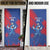 Custom Cape Verde Football Door Cover One Team One Victory - Wonder Print Shop