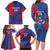 Custom Cape Verde Football Family Matching Long Sleeve Bodycon Dress and Hawaiian Shirt One Team One Victory - Wonder Print Shop