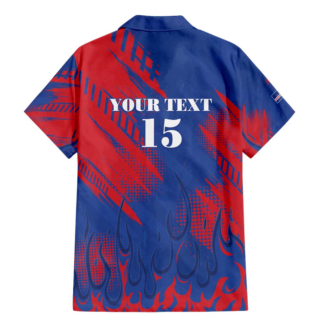 Custom Cape Verde Football Family Matching Mermaid Dress and Hawaiian Shirt One Team One Victory - Wonder Print Shop
