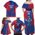 Custom Cape Verde Football Family Matching Off Shoulder Maxi Dress and Hawaiian Shirt One Team One Victory - Wonder Print Shop