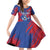 Custom Cape Verde Football Family Matching Off Shoulder Short Dress and Hawaiian Shirt One Team One Victory - Wonder Print Shop