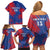 Custom Cape Verde Football Family Matching Off Shoulder Short Dress and Hawaiian Shirt One Team One Victory - Wonder Print Shop